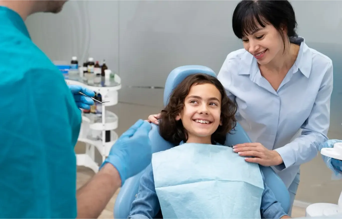 smiling patient